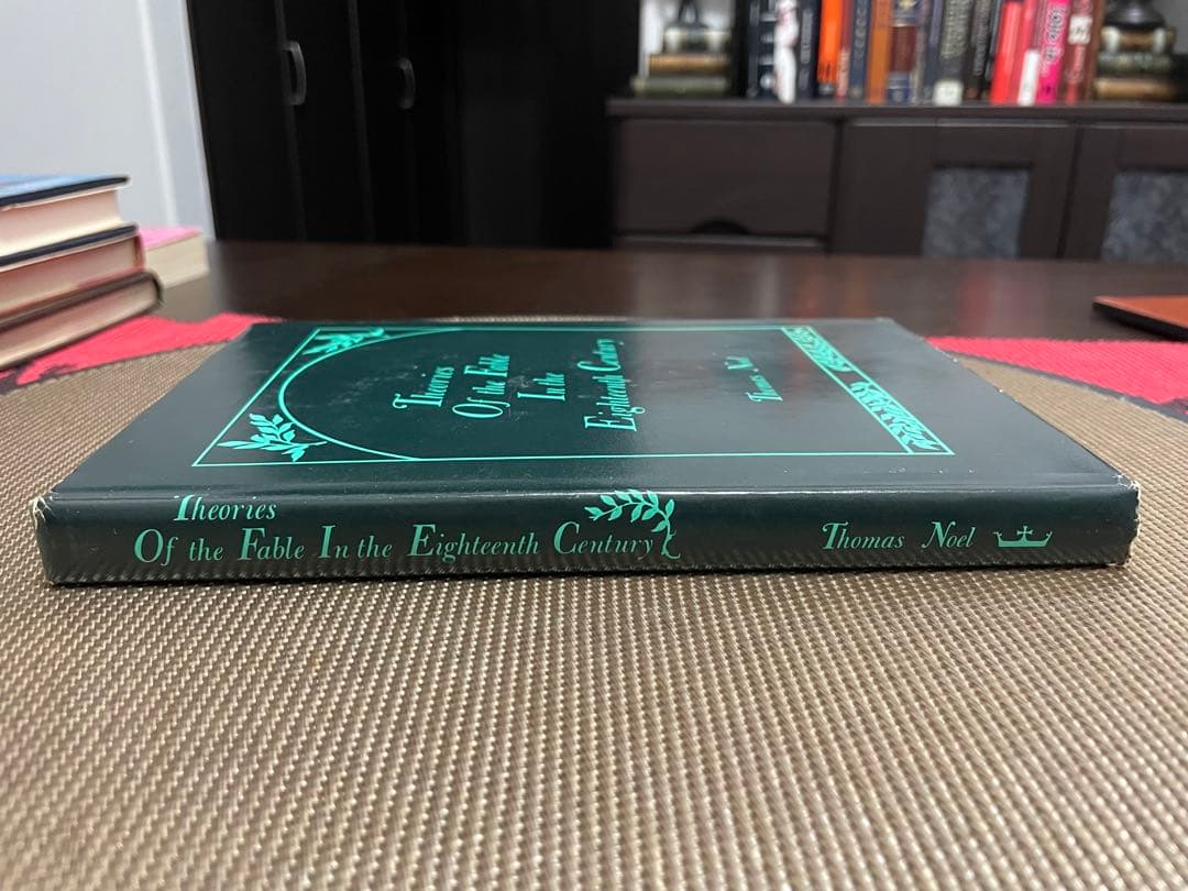 Theories Of the Fable In the Eighteenth…