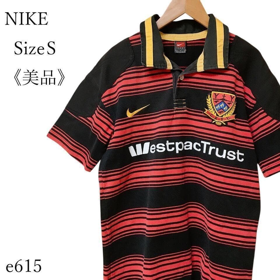 【希少】ナイキ ラガーシャツ 半袖 CRFU 入手困難 ヴィンテージ 90s S