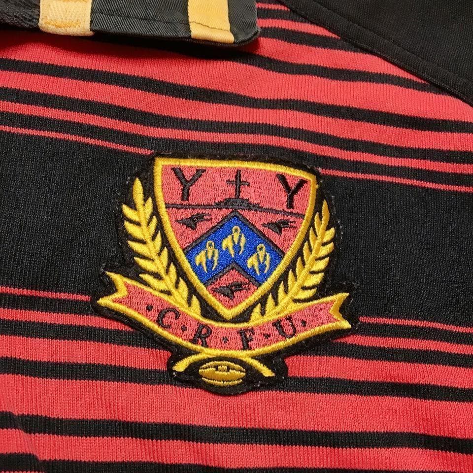 【希少】ナイキ ラガーシャツ 半袖 CRFU 入手困難 ヴィンテージ 90s S