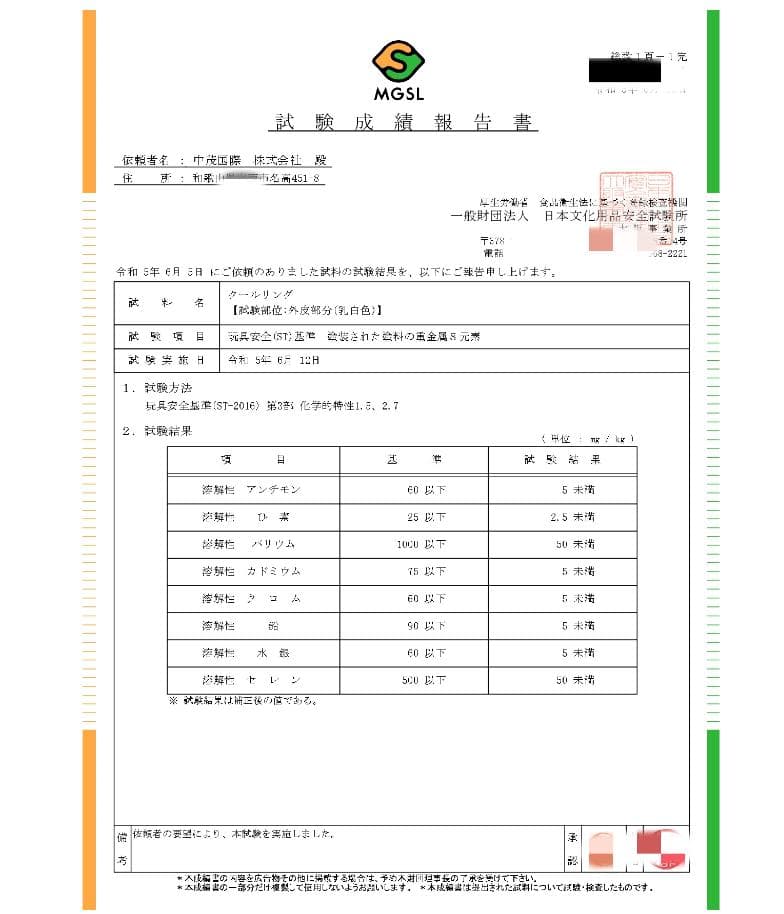 【新品】　クールリング　ピンク　Mサイズ　１００セット　単価７５０円／個