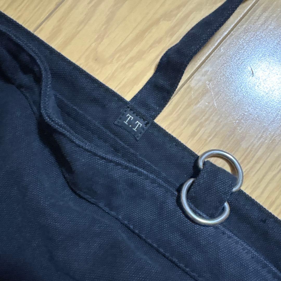 タイガタカハシ T.T ニュースボーイバック 黒S size