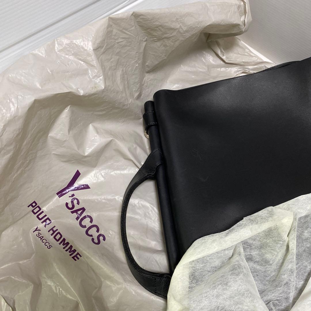 イザック　レザーバッグ　ヴィンテージ　未使用品　Y'SACCS