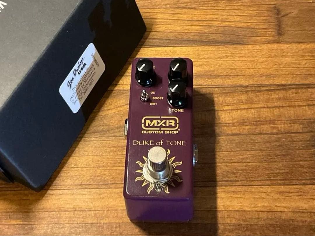 新品同様 MXR Duke of Tone エフェクター analogman