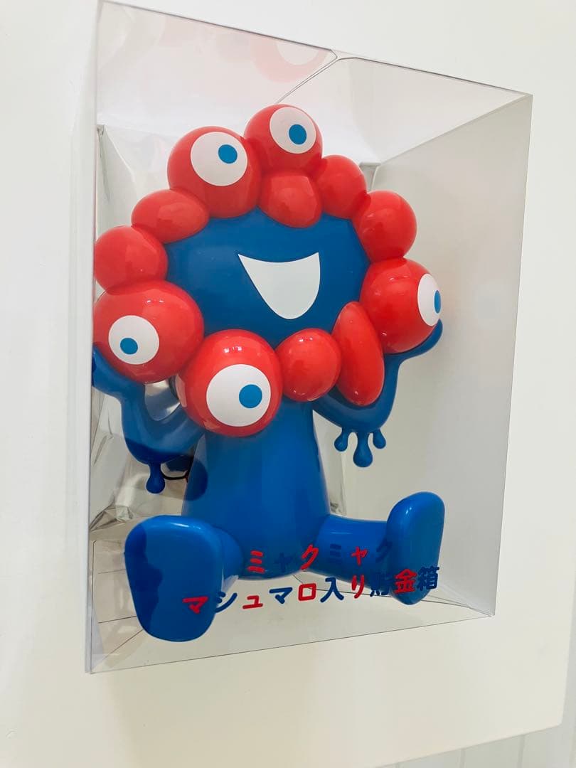 ミャクミャクグッズ詰め合わせ　ボールペン、貯金箱、ハーブティーなど４点