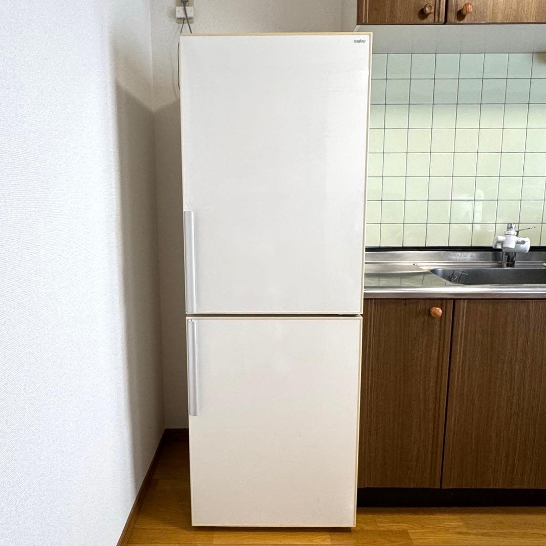 SANYO 2ドア 冷蔵庫 270ℓ SR-D27U(W) 大容量冷凍庫　送料込