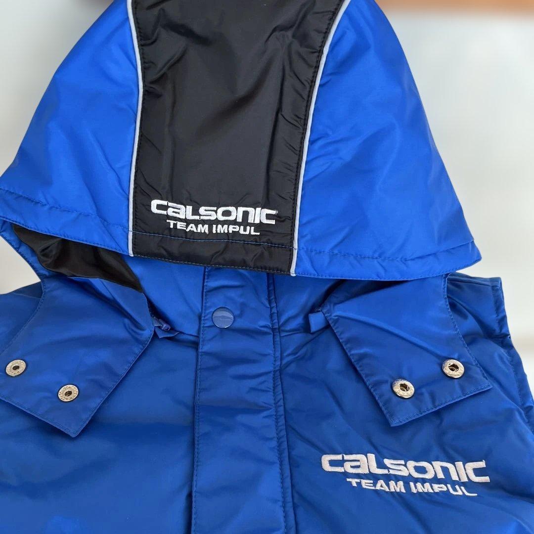 T*O様 Calsonic TEAM IMPUL ダウンベスト Mサイズ 青×黒