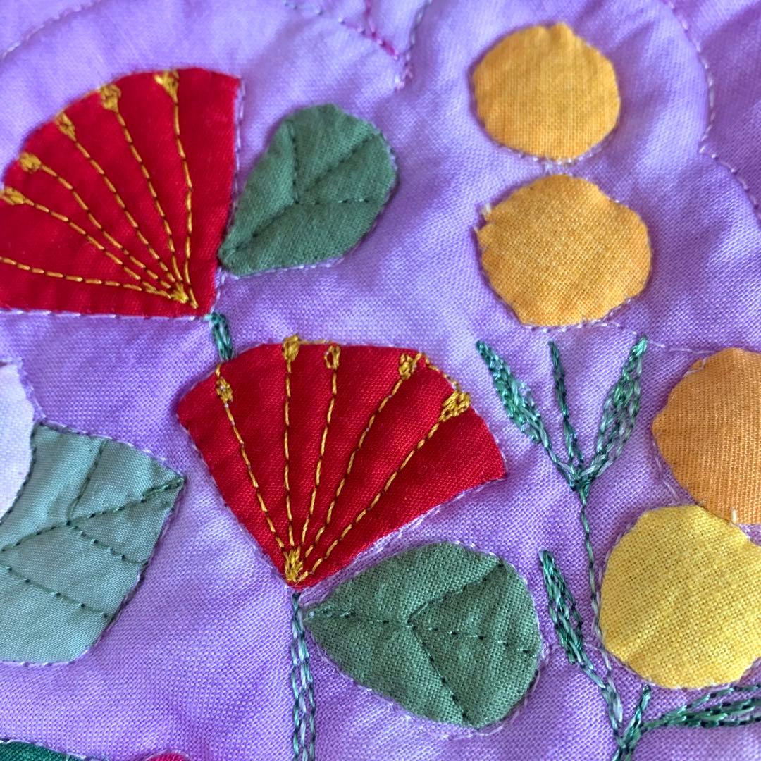 ハワイアンキルト　ポーチ　フラガール オーダー