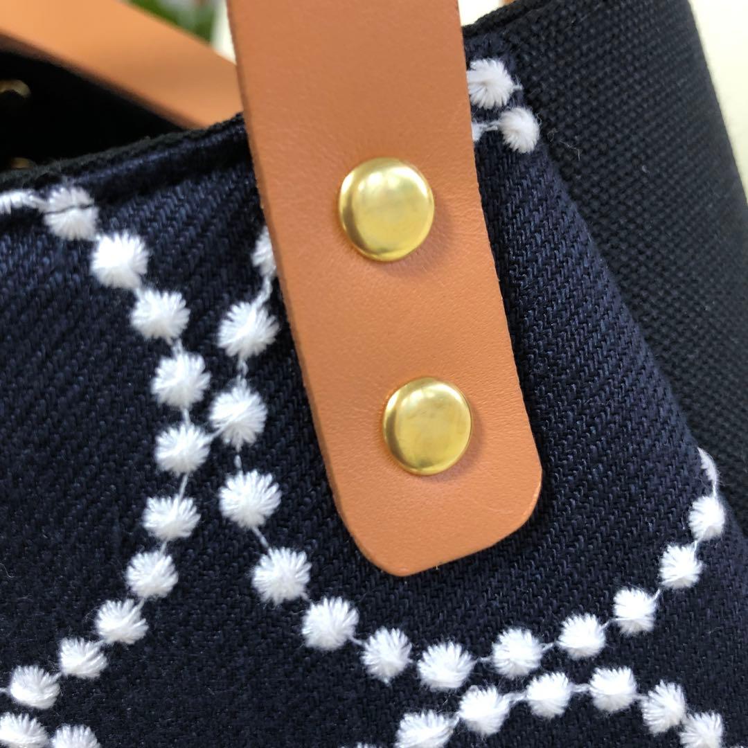 バルーンバッグ（M）ミナペルホネン 《タンバリン&choucho》ヌメ革