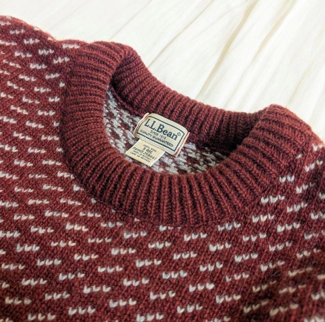 エルエルビーン　L.L.Bean　バーズアイニット 値段交渉可