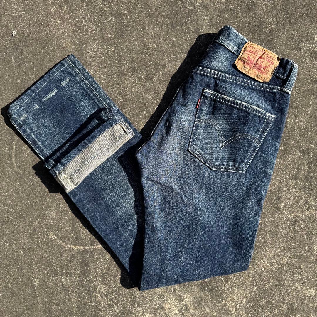 Levi's 70505 08501 リペア キムタク着用 デニム セットアップ