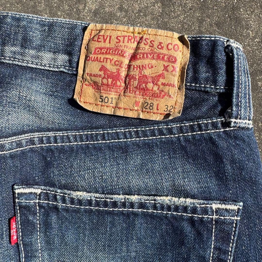Levi's 70505 08501 リペア キムタク着用 デニム セットアップ