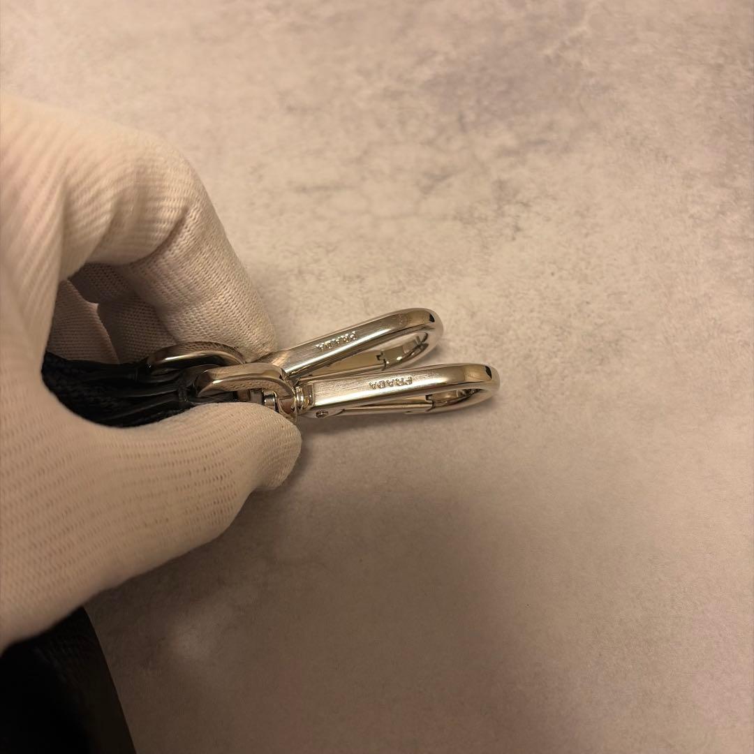 【極美品✨】プラダ　ビジネスバッグ　ナイロン×サフィアーノ 2way ギャラ付き