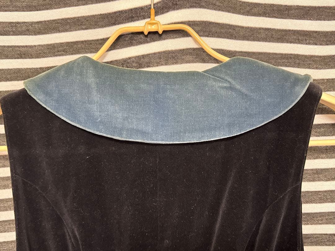 Ange アージュ ブラックベルベットワンピース ロリィタ ジェーンマープル