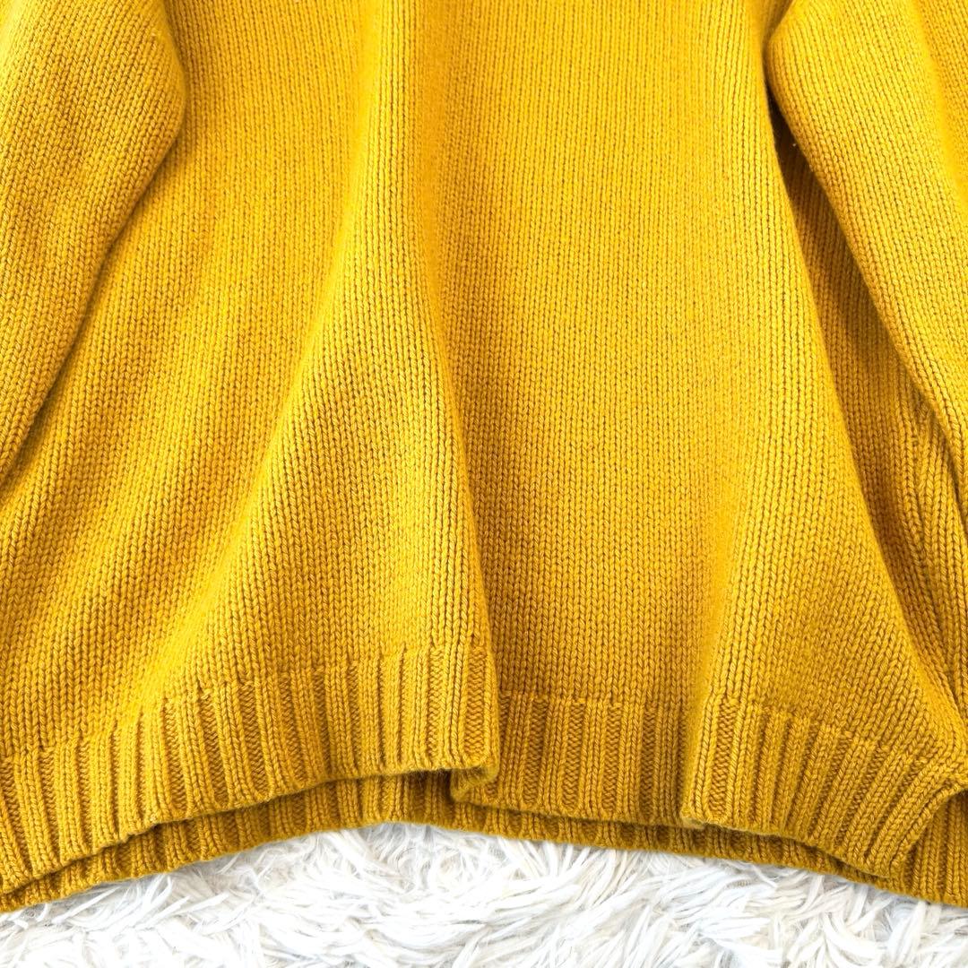 nomiamo ノミアモ カシミヤ100% 長袖ニット セーター クルーネック