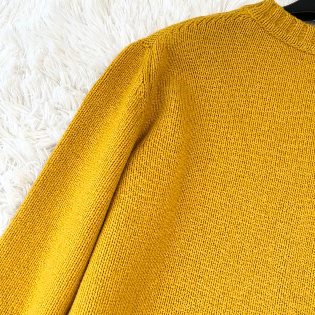 nomiamo ノミアモ カシミヤ100% 長袖ニット セーター クルーネック