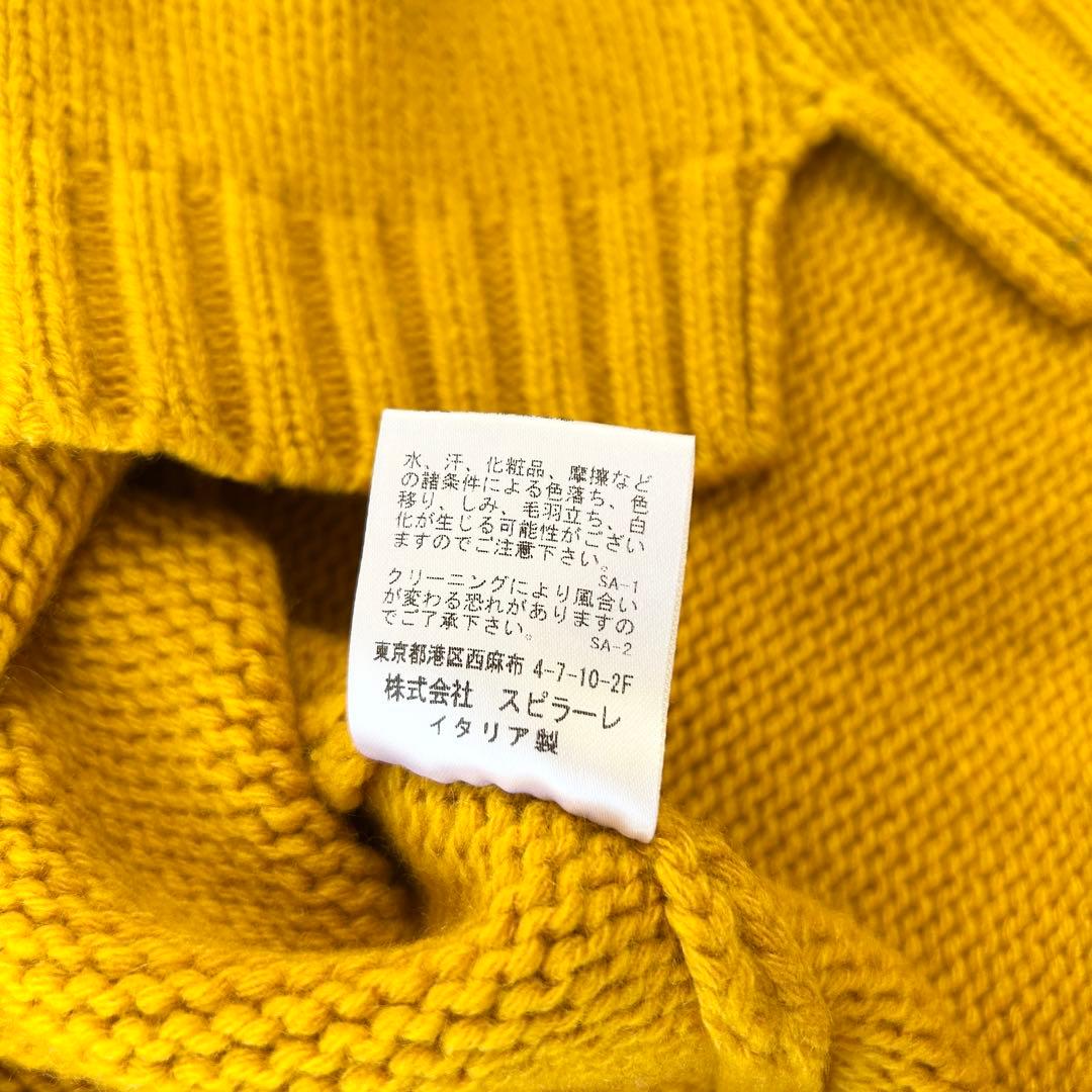 nomiamo ノミアモ カシミヤ100% 長袖ニット セーター クルーネック