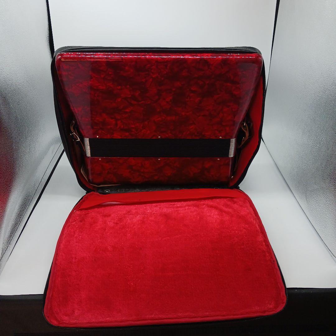 y*6様 YAMAHA アコーディオン 赤 37鍵 120ボタン