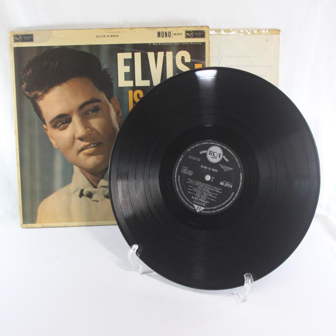 英LP Elvis Presley Elvis Is Back! UK盤Mono