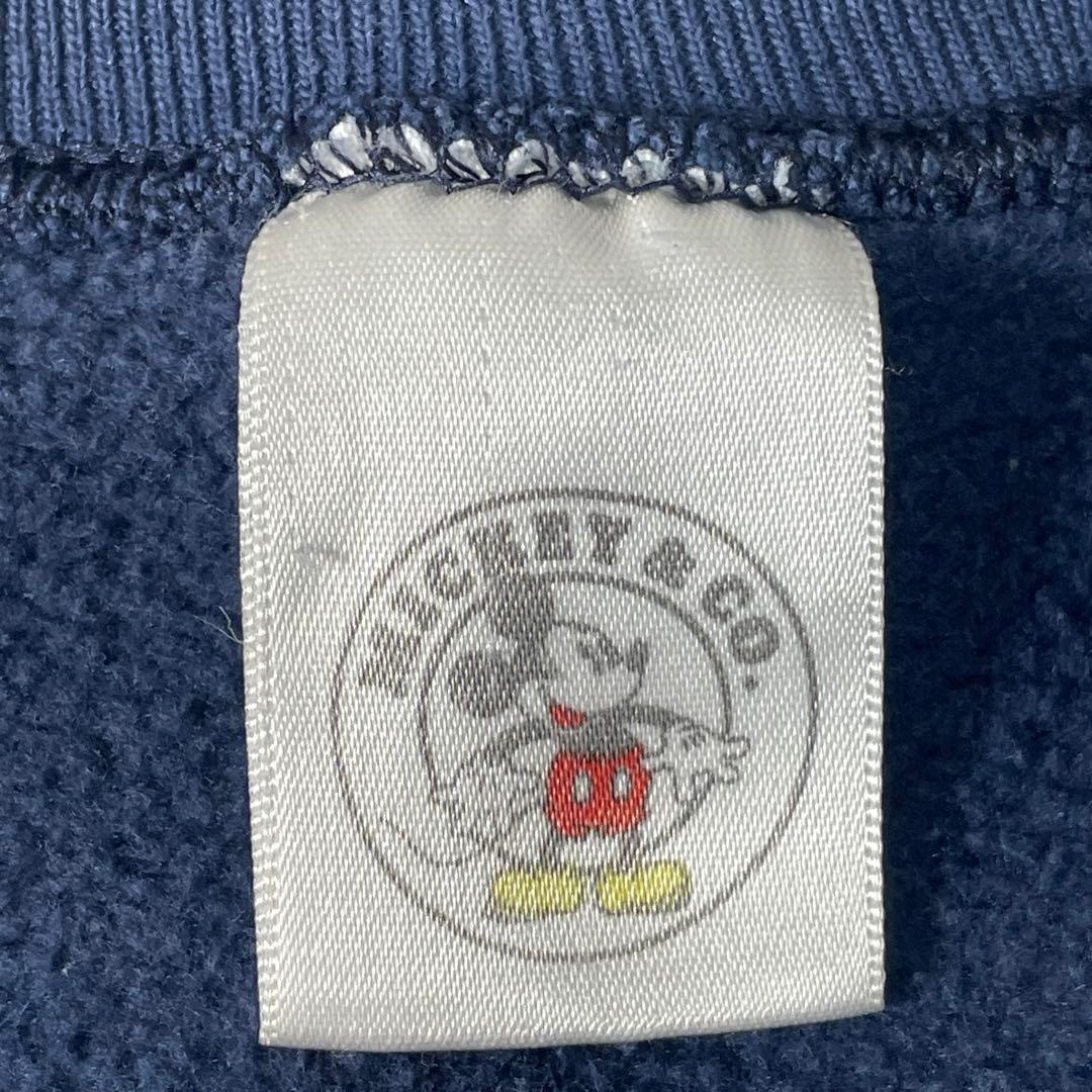 90s Disney MICKEY & CO. 青パンミッキー スウェット XL