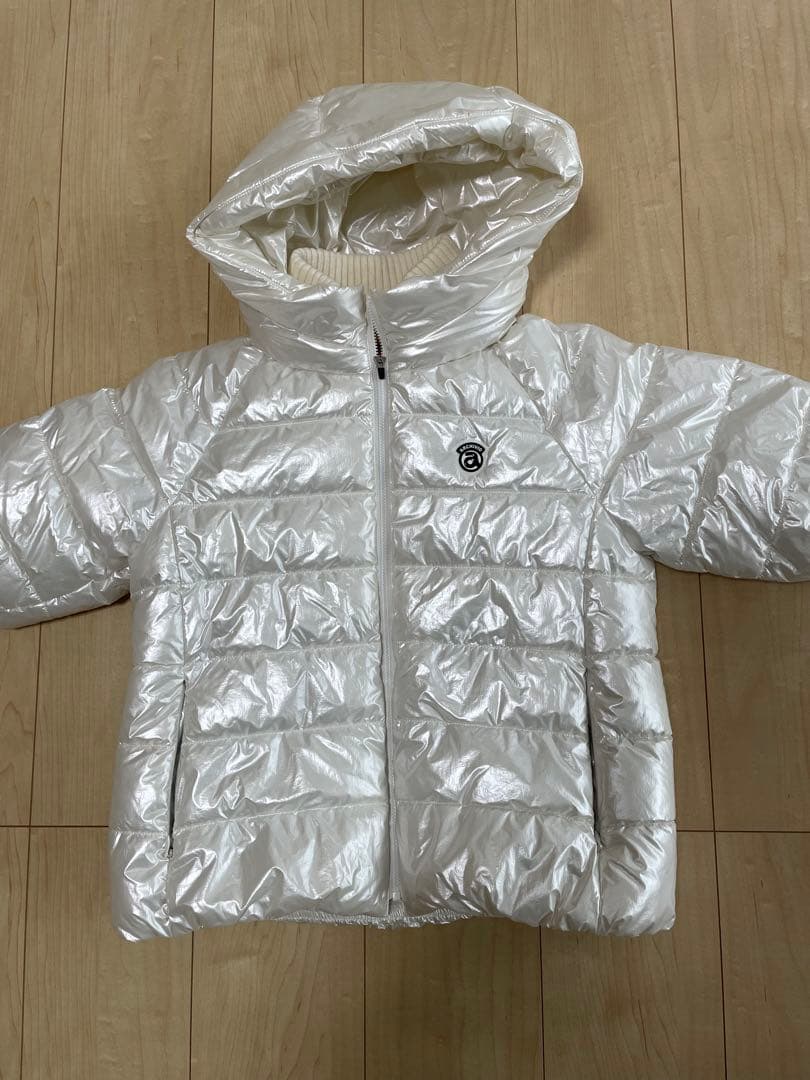 【タグ付き新品未使用】　アルチビオ　メタリックキルト保温ブルゾン　38サイズ