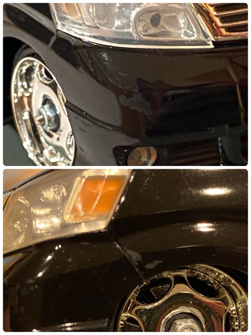 【2台セット】アオシマ アルファード&エスティマ VIP 車高調 ラジコン