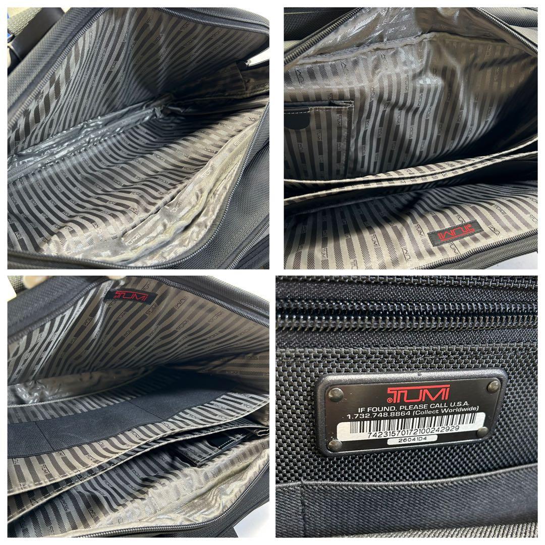 未使用級　トゥミ　TUMI ビジネスバッグ　ブリーフケース　オーガナイザー　2層