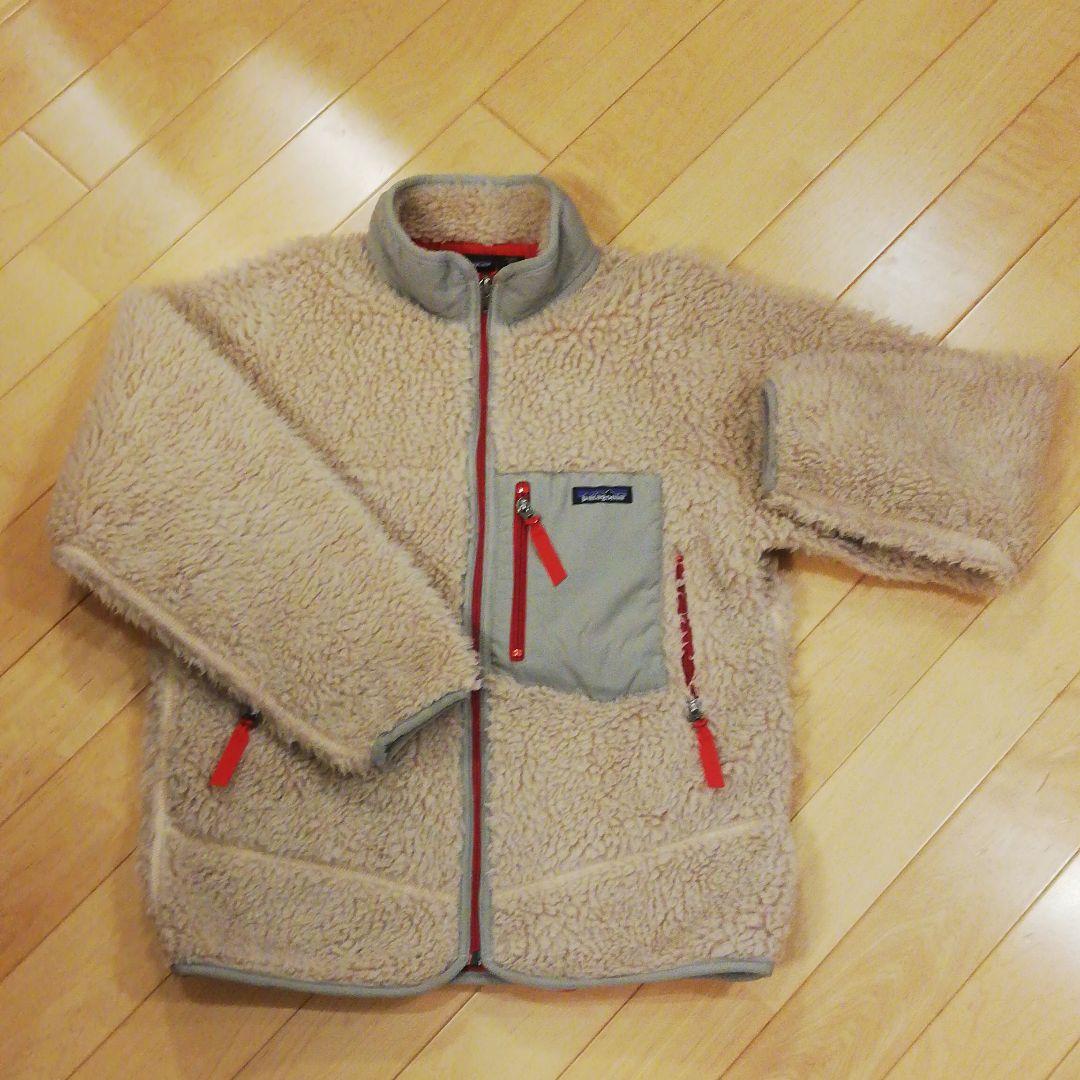 希少　patagonia レトロX カーディガン　キッズL（12）　 アメリカ製