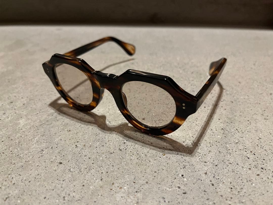 美品 guepard ギュパール 2023ss Havana サングラス 眼鏡