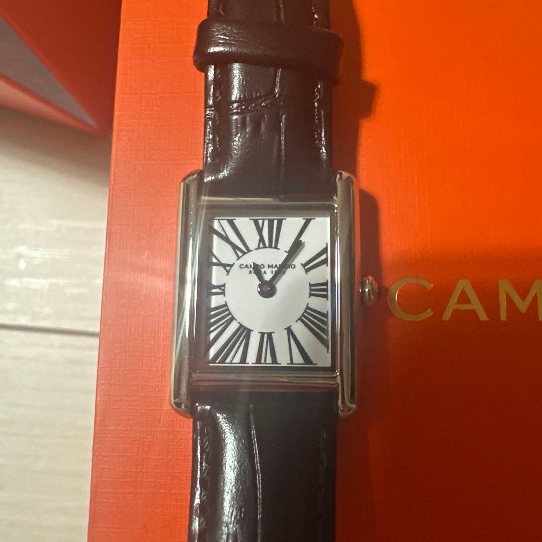 Campo Marzio ブラックレザー 時計