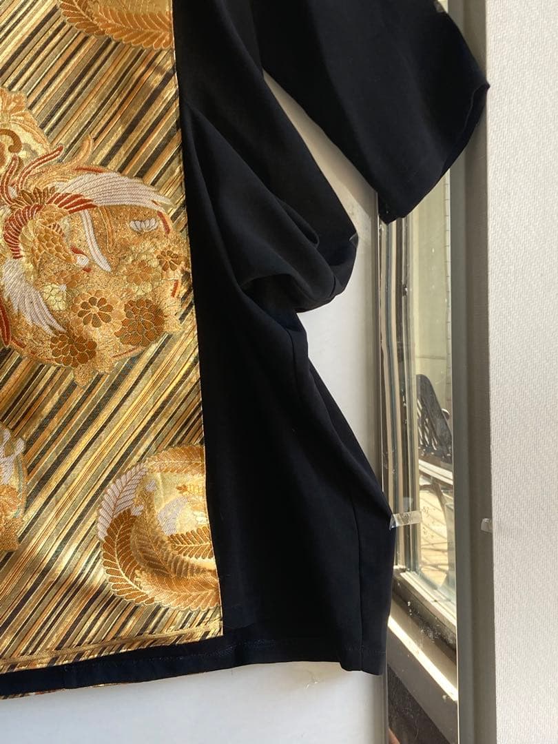 2枚まとめ　フォロー割3万円　プロのデザイナー特注　豪華帯、チュニック作品