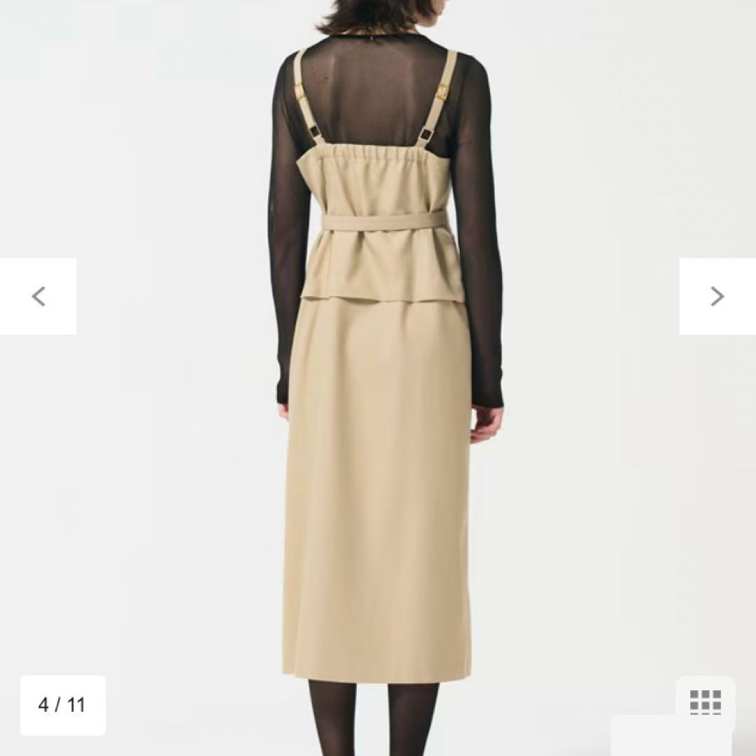 新品　グレースコンチネンタル　タイトテーラー　ジャンパースカート