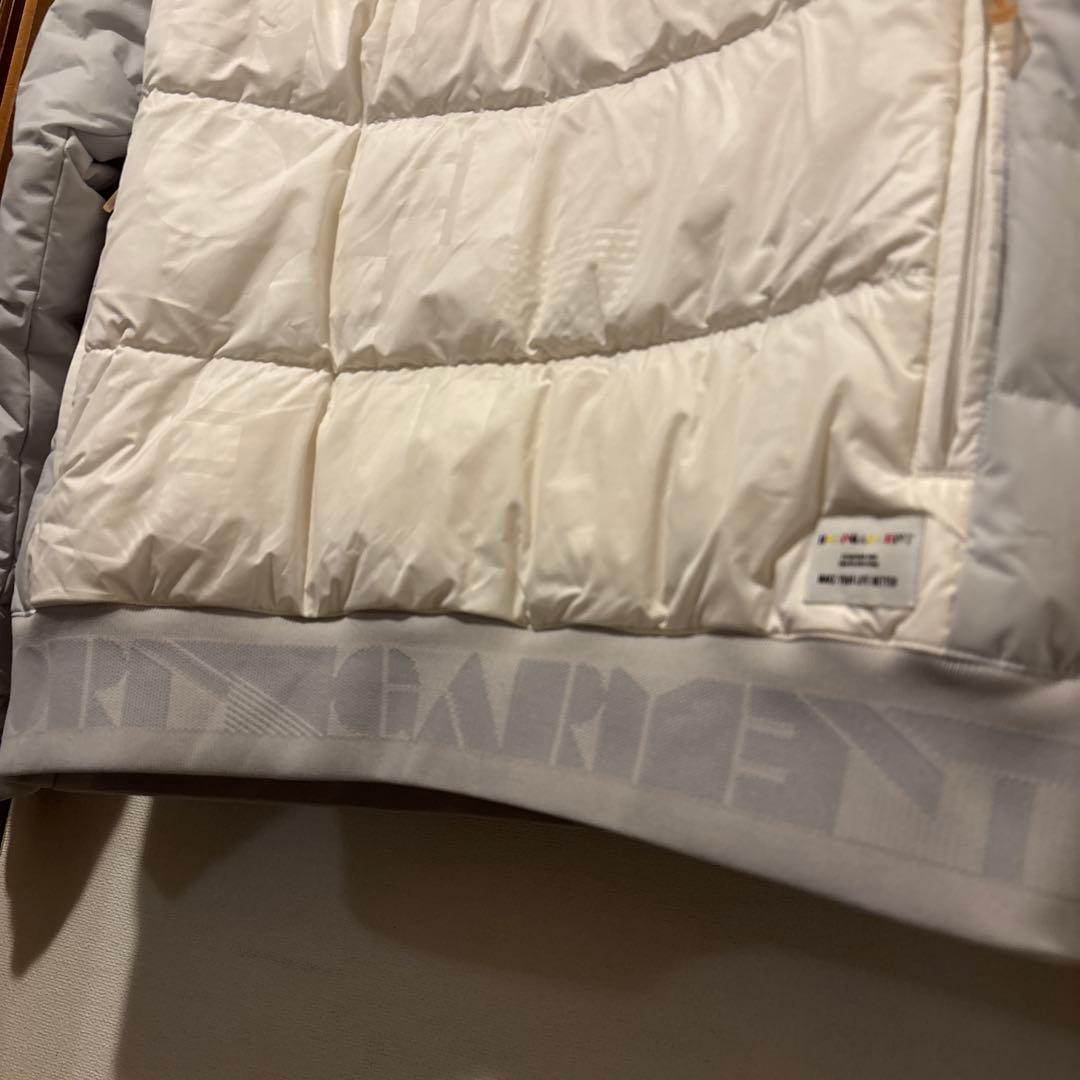 [✨極美品✨]HORN GARMENT ダウンジャケット ホワイト48 Lサイズ