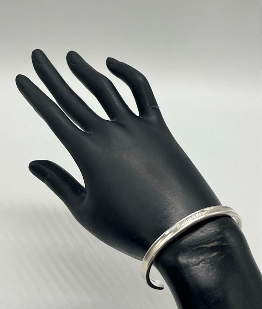 ティファニー TIFFANY 1837 ナローカフ バングル Ag925