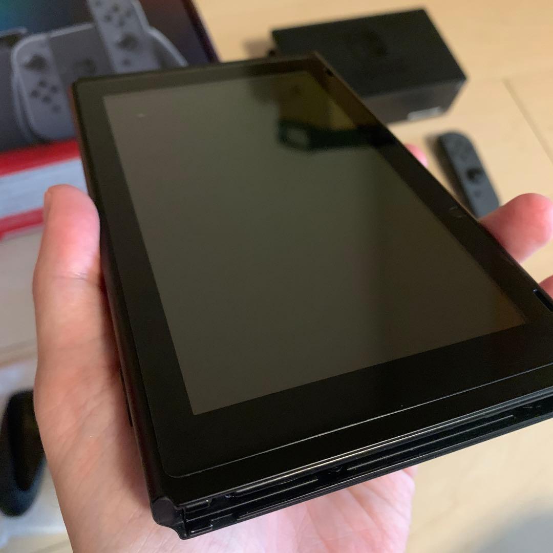 （美品）Nintendo Switch本体（グレー）