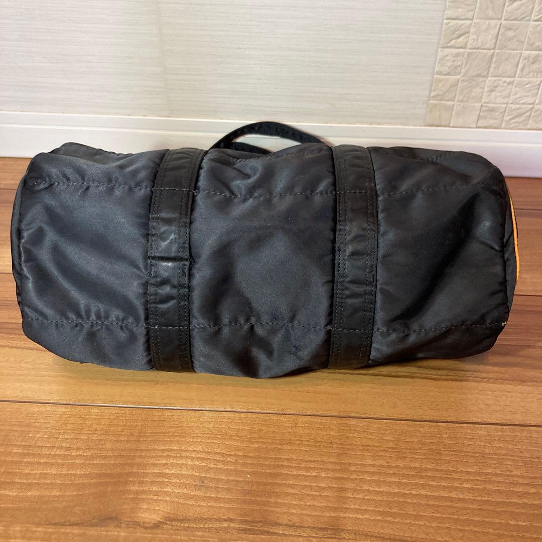 ポーター タンカー ドラムバッグ ミニボストンバッグ 黒 ナイロン