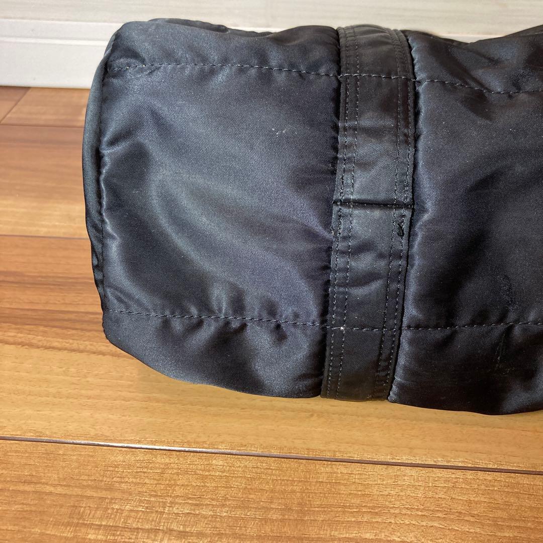 ポーター タンカー ドラムバッグ ミニボストンバッグ 黒 ナイロン