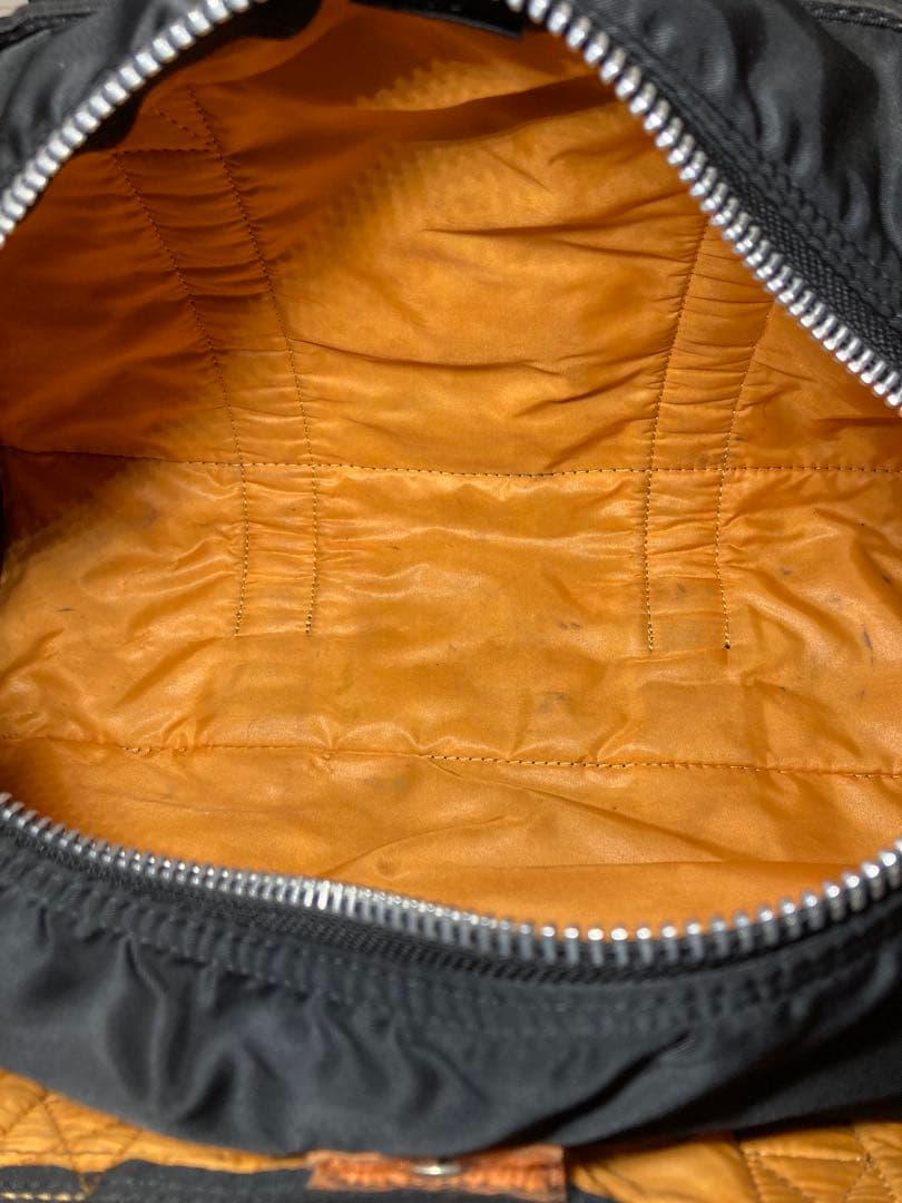 ポーター タンカー ドラムバッグ ミニボストンバッグ 黒 ナイロン