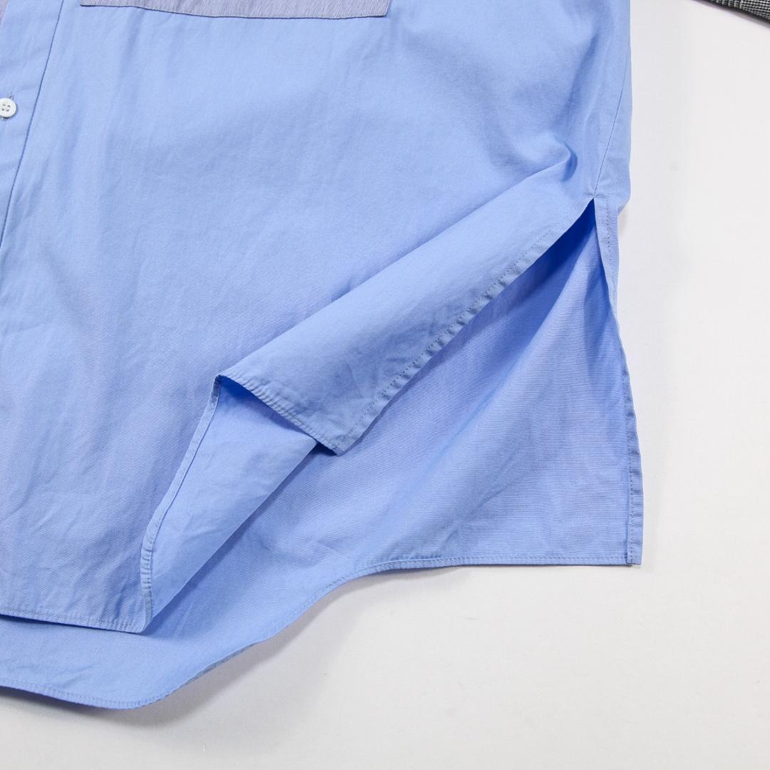 美品 ENFOLD 24AW KNIT CLERIC SHIRT グレンチェック