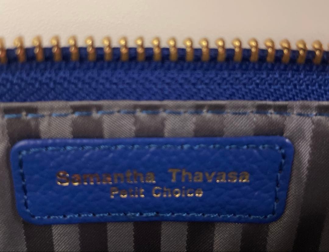 ミッフィ　Samantha Thavasa 長財布　ブルー