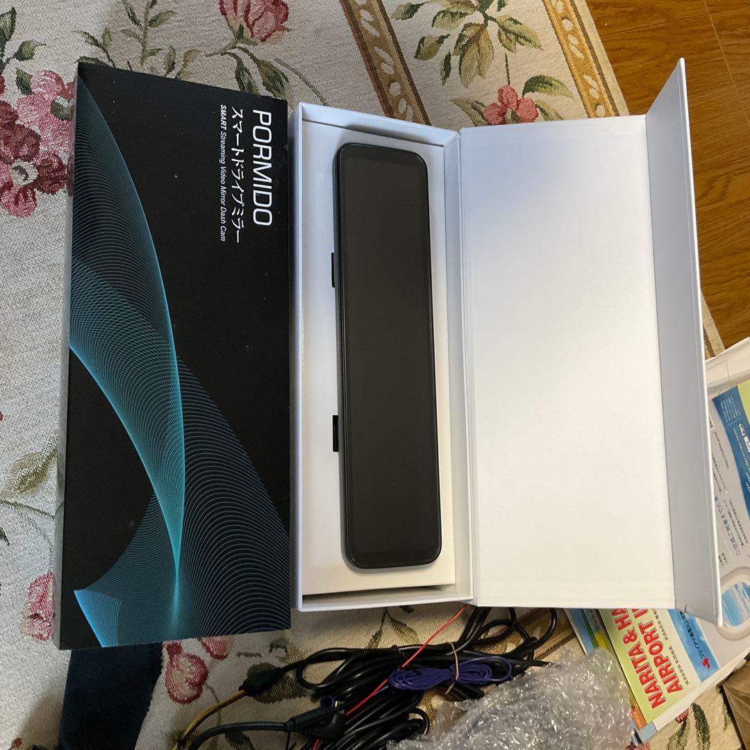 PORMIDO PRD52Cドライブレコーダ機能付き12inデジタルインナーミラ