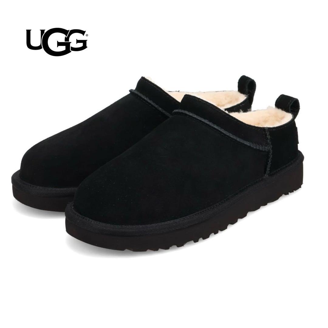 【新品 未使用】＜UGG＞クラシック マイクロ ショートブーツ/スリッポン