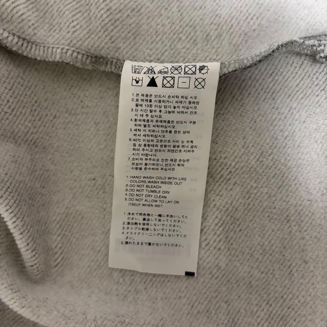 coyseio パーカー グレー