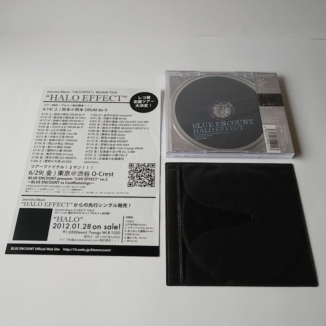 BLUE ENCOUNT　HALO EFFECT　タワレコ特典DVD　フライヤー
