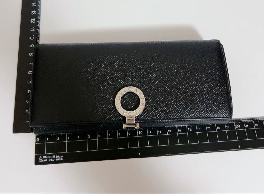 ブルガリ　BVLGARI 長財布　黒　ブラック