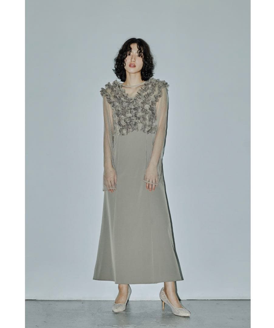 niana ３点セット　Many wayフリルドレス ボレロ ブラウス セット