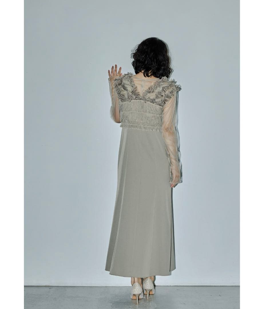 niana ３点セット　Many wayフリルドレス ボレロ ブラウス セット