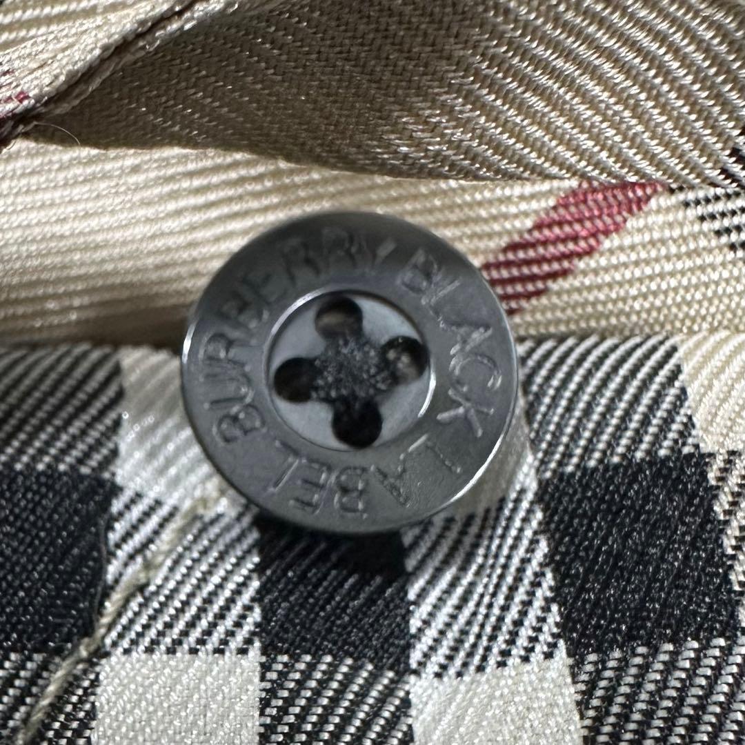 〈美品〉BURBERRY BLACK LABEL【L】ミリタリー モッズコート