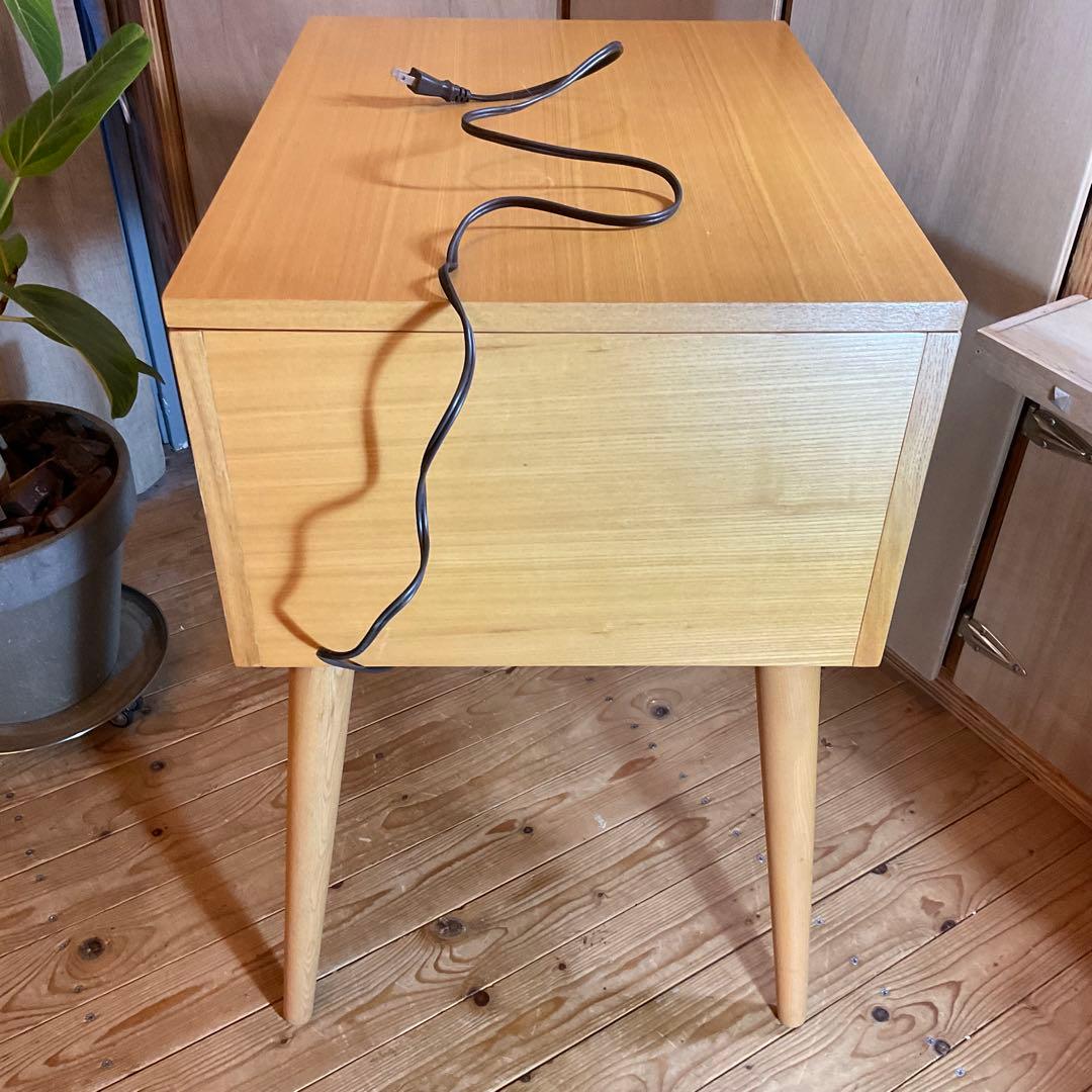 も*へ様 コンパクトドレッサー ナチュラル ミッドセンチュリー 化粧台 鏡台 2