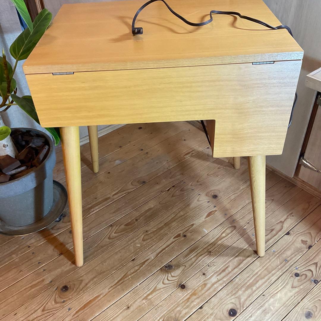 も*へ様 コンパクトドレッサー ナチュラル ミッドセンチュリー 化粧台 鏡台 2