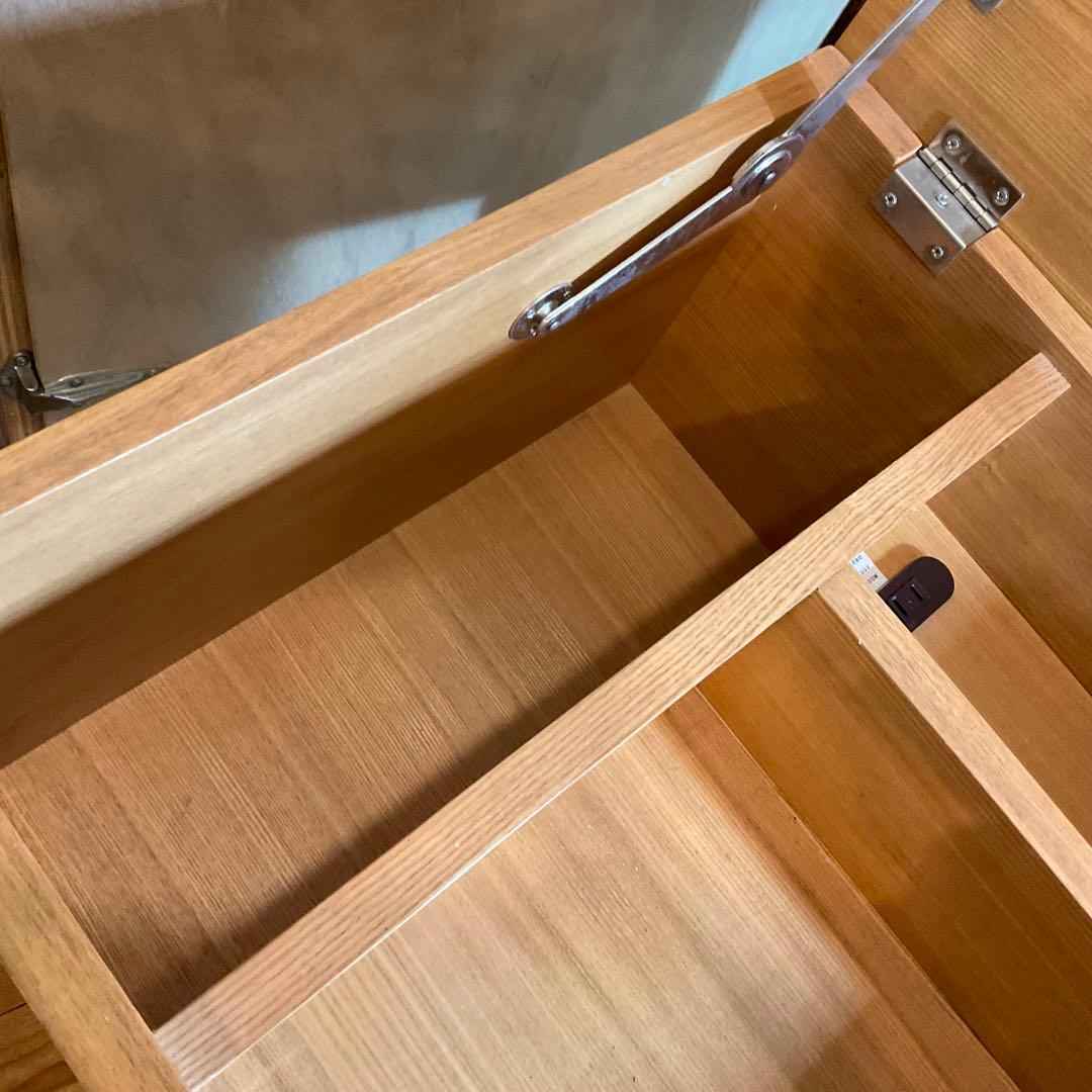 も*へ様 コンパクトドレッサー ナチュラル ミッドセンチュリー 化粧台 鏡台 2